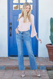 Special A Mid Rise Tummy Control Crop Jeans