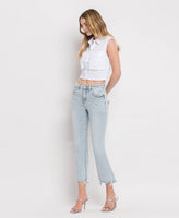 Lovervet High Rise Kick Flare Jeans