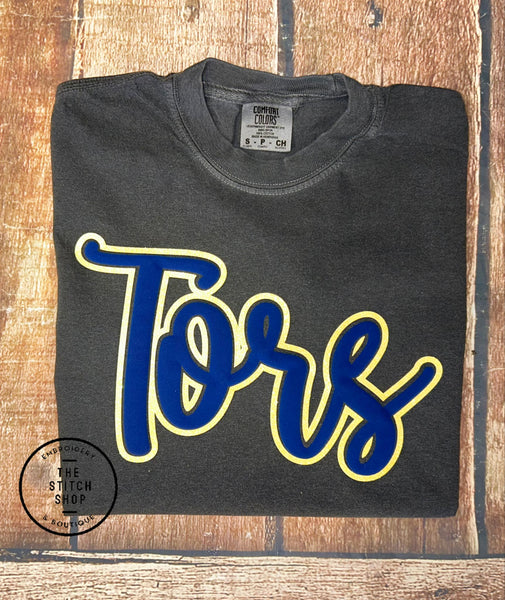 Sulphur Tors Glitter Puff Comfort Color Shirts