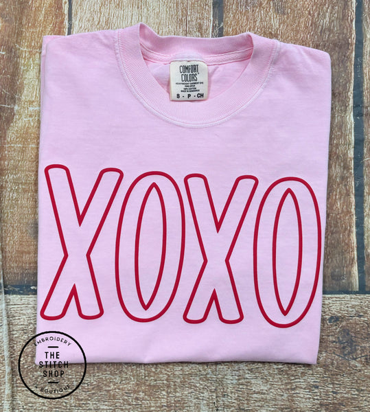 XOXO Puff Comfort Colors Tee