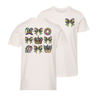 Mardi Gras Comfort Colors Coquette Tee