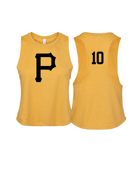 Pirates Crop Racerback Tank