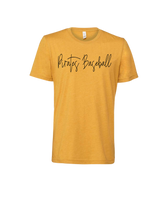 Pirates Baseball Script Soft Style Tee