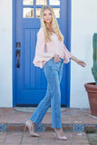 Special A Mid Rise Tummy Control Crop Jeans